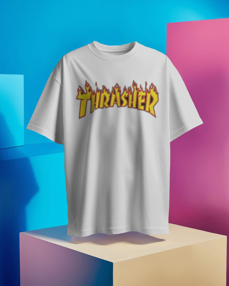 Thrasher Inferno Oversized Tee EvrBay