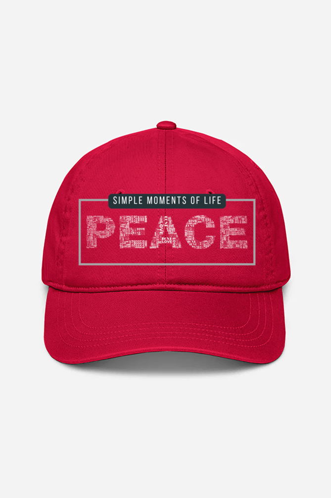 Peace Printed Unisex Cap | Evrbay