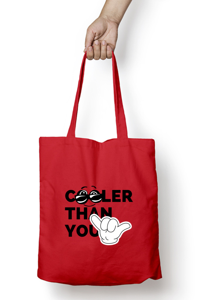 Cooler Than You Tote Bag With Zipper | Evrbay