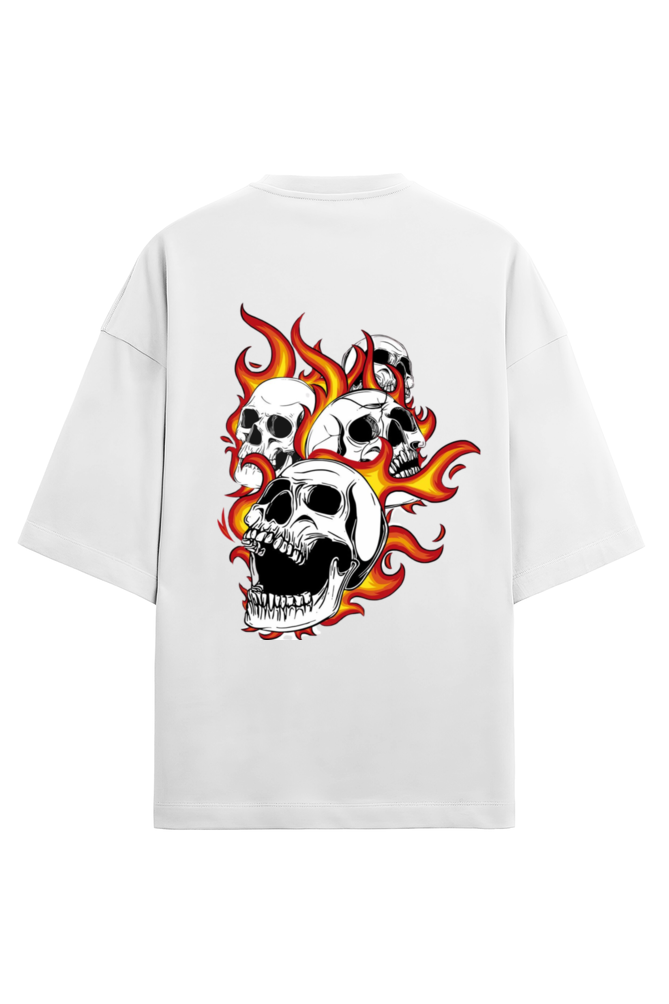 Skull Oversized Tee | EVRBAY