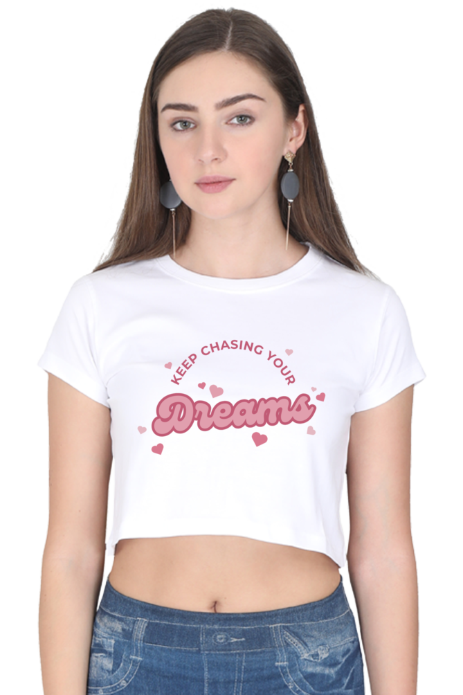 Dream Chaser Crop Top Women | EVRBAY