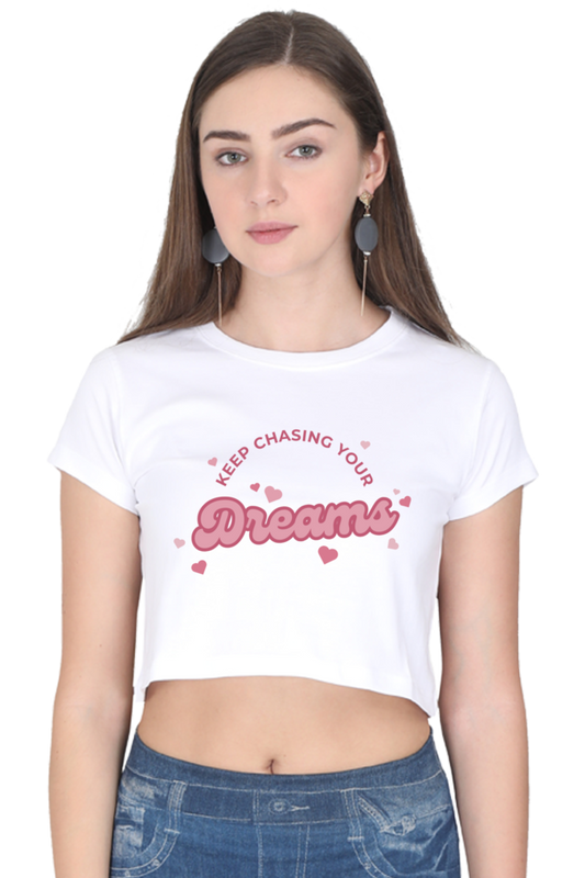 Dream Chaser Crop Top Women | EVRBAY