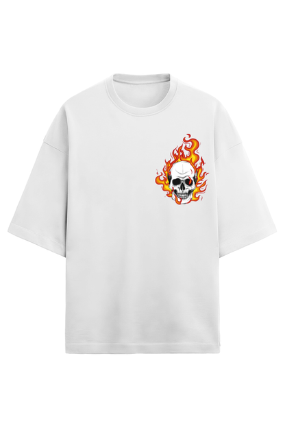 Skull Oversized Tee | EVRBAY