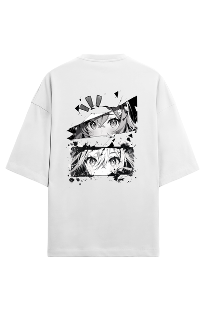 Classic Anime Female Oversized Tee | EVRBAY