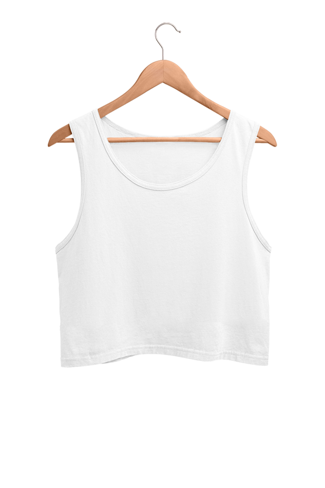 Plain Women Crop Tank Top | Evrbay