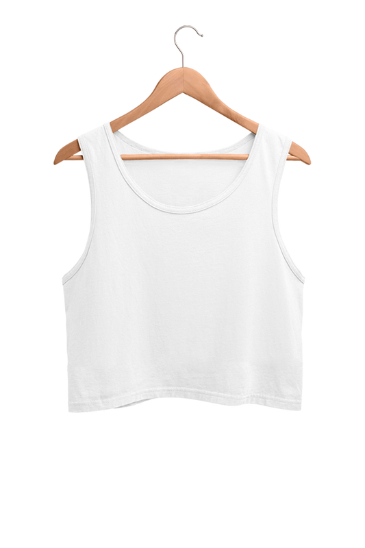 Plain Women Crop Tank Top | Evrbay