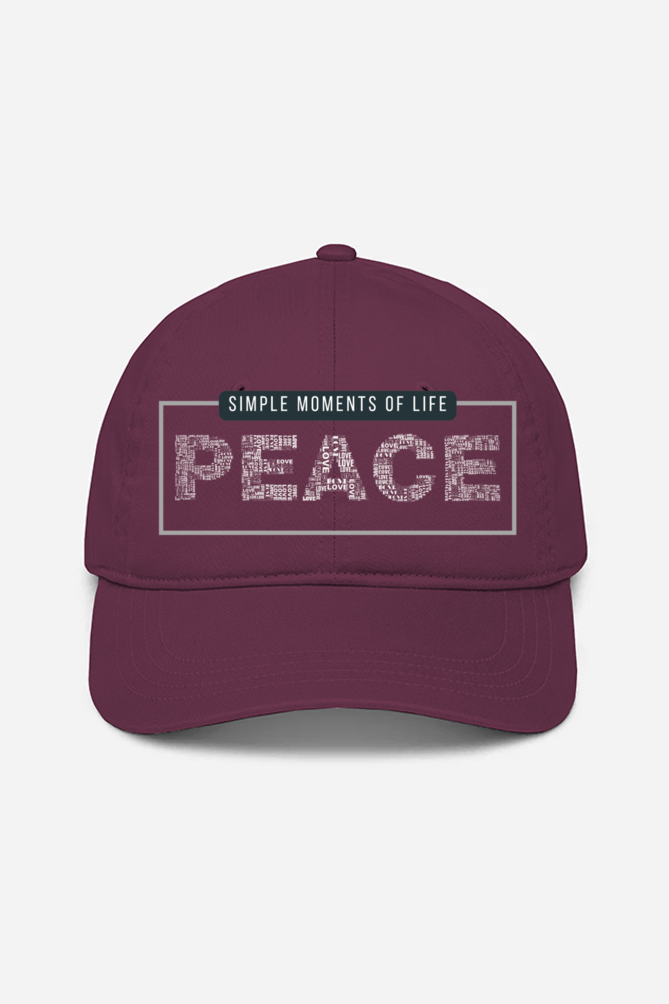 Peace Printed Unisex Cap | Evrbay