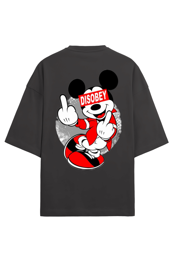 Disobey Mickey Mouse Oversized Unisex Tee