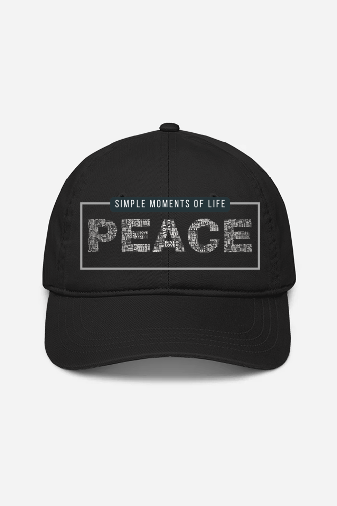 Peace Printed Unisex Cap | Evrbay