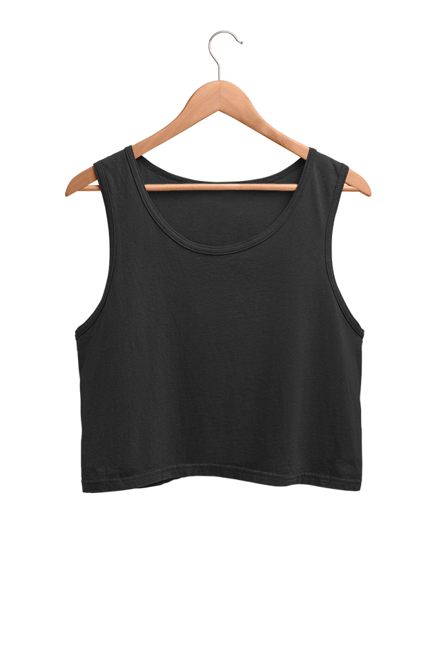 Plain Women Crop Tank Top | Evrbay