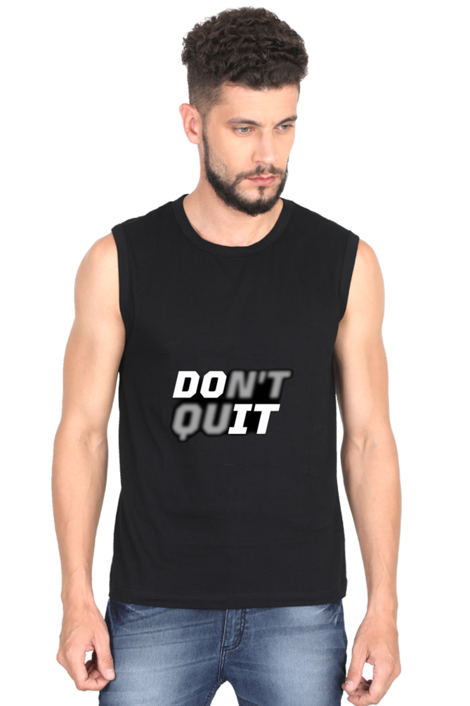 Don't Quit Gym Motivation Vest