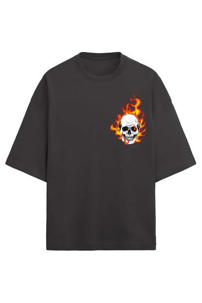 Skull Oversized Tee | EVRBAY