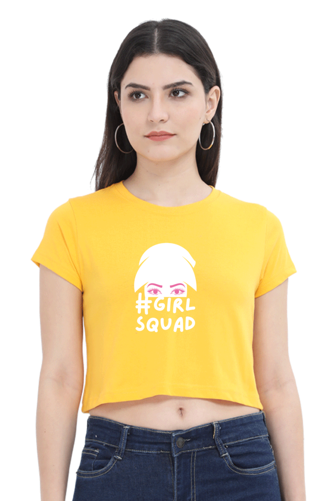 Girl Squad Women Crop Top | Evrbay