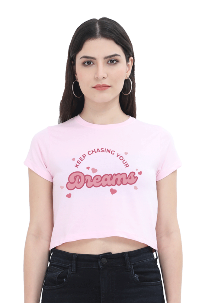 Dream Chaser Crop Top Women | EVRBAY