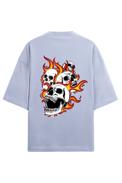 Skull Oversized Tee | EVRBAY