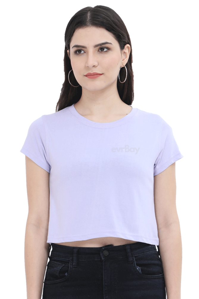 Plain Women Crop Top | Evrbay