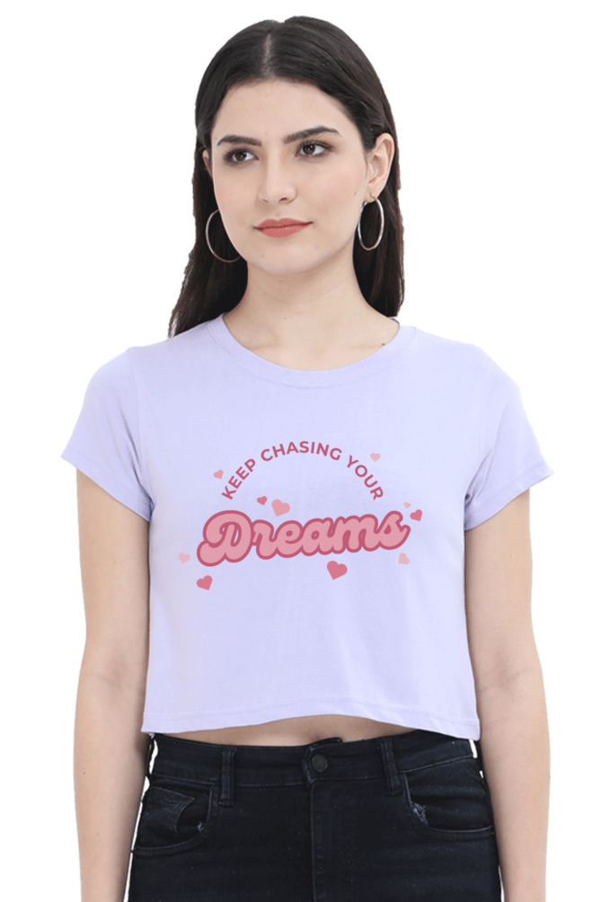 Dream Chaser Crop Top Women | EVRBAY