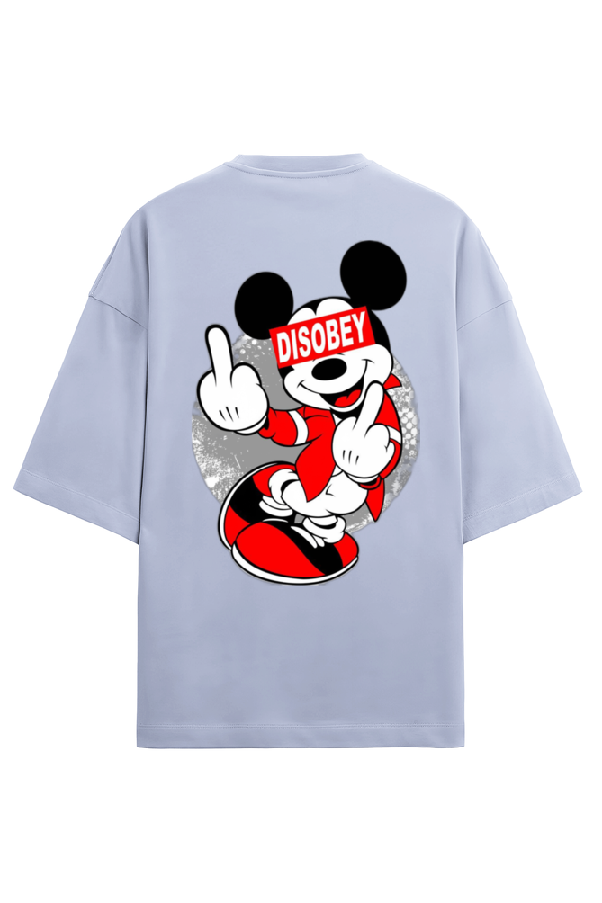 Disobey Mickey Mouse Oversized Unisex Tee