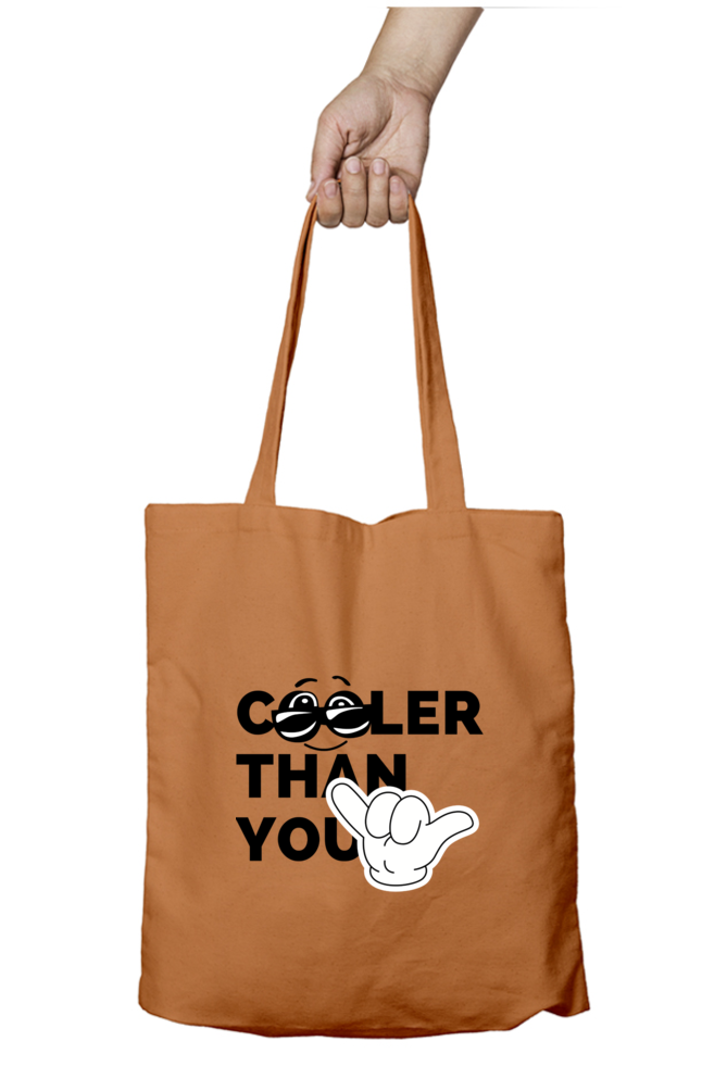 Cooler Than You Tote Bag With Zipper | Evrbay