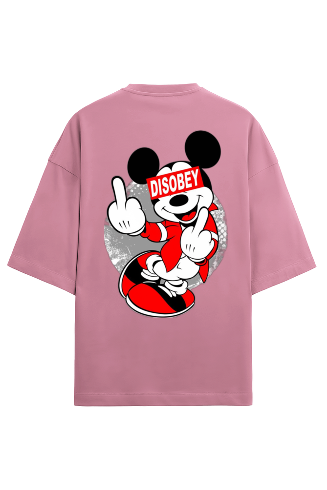 Disobey Mickey Mouse Oversized Unisex Tee