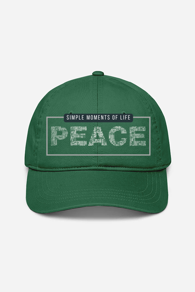 Peace Printed Unisex Cap | Evrbay