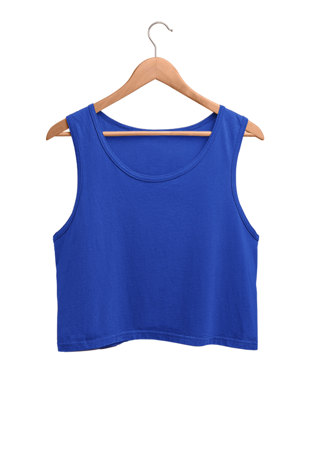 Plain Women Crop Tank Top | Evrbay