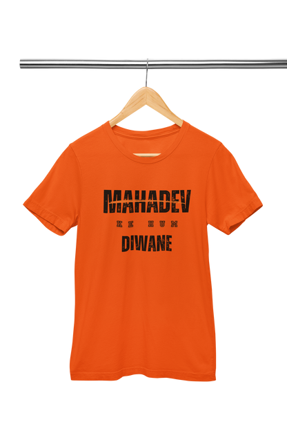 Mahadev Ke Hum Deewane T-Shirt For Men and Women- EvrBay