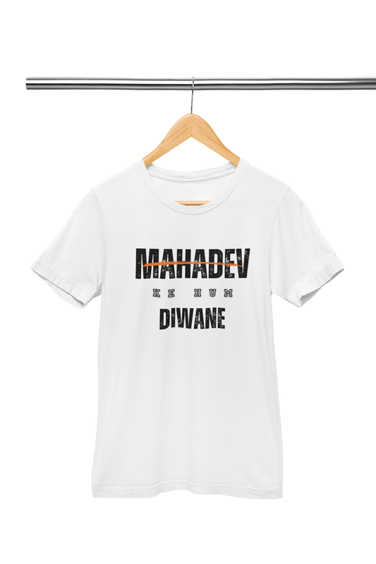 Mahadev Ke Hum Deewane T-Shirt For Men and Women- EvrBay