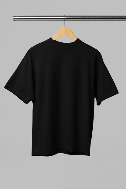 Premium Oversized 210 GSM Pure Cotton Tee Plain