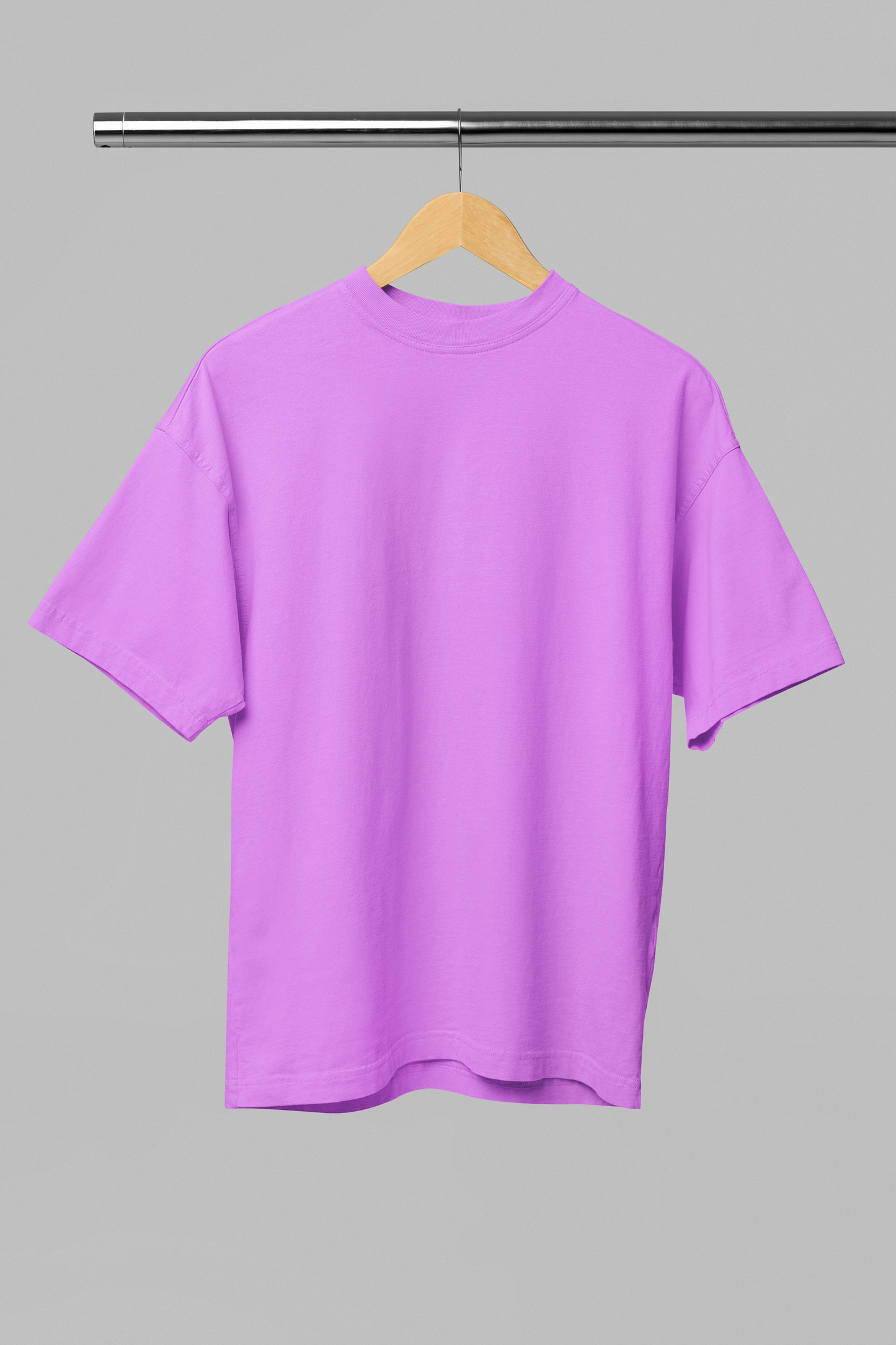 Premium Oversized 210 GSM Pure Cotton Tee Plain