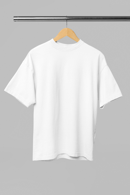 Premium Oversized 210 GSM Pure Cotton Tee Plain