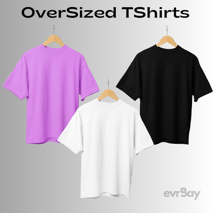 Triple Treat Oversized Tee Combo - 3 Pieces, 3 Colors | EvrBay