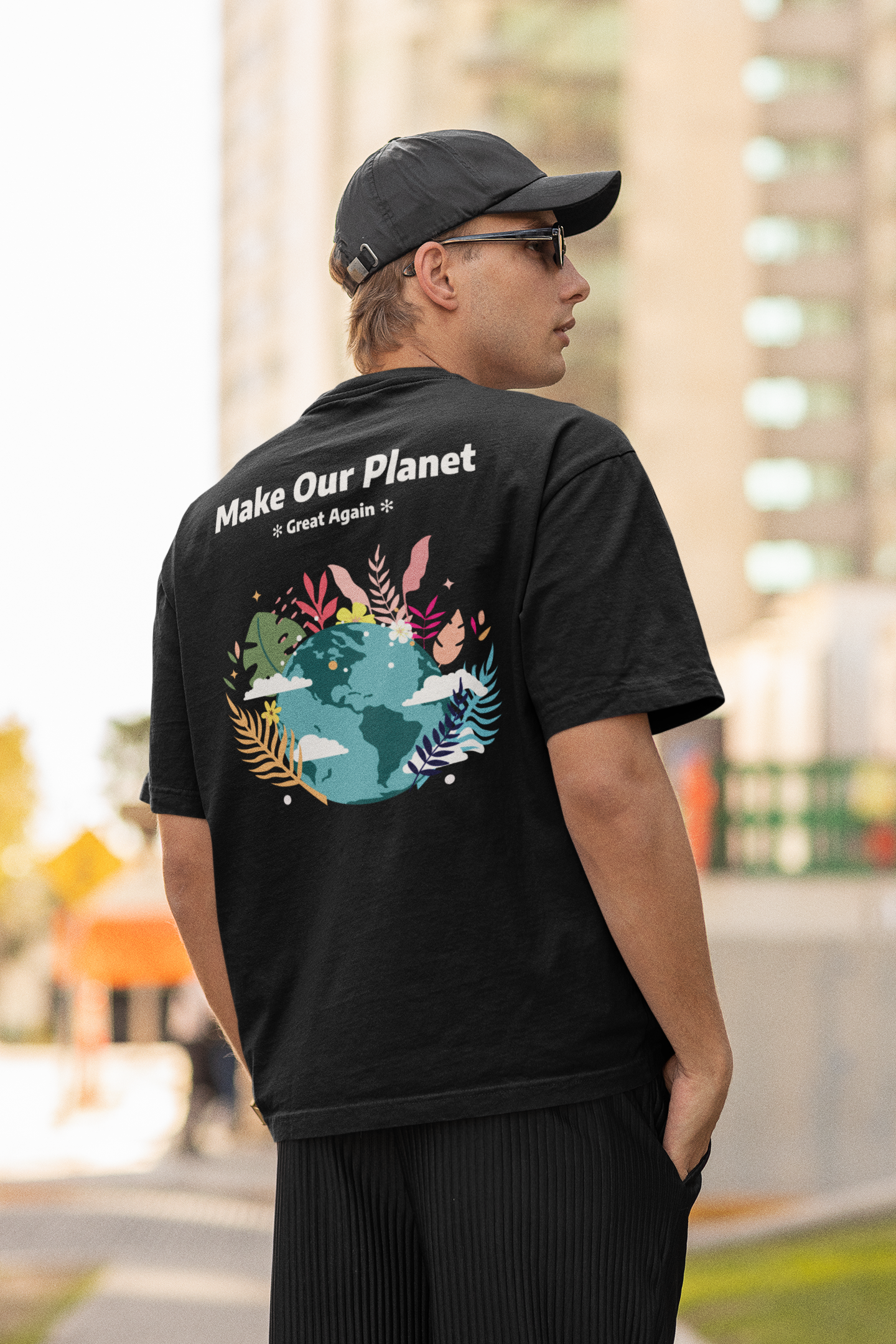 Save the Planet Dual Print Unisex Tee | EvrBay