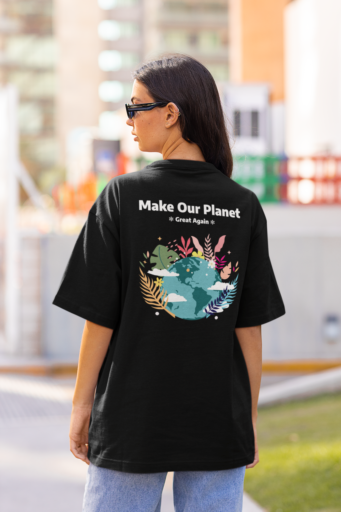 Save the Planet Dual Print Unisex Tee | EvrBay