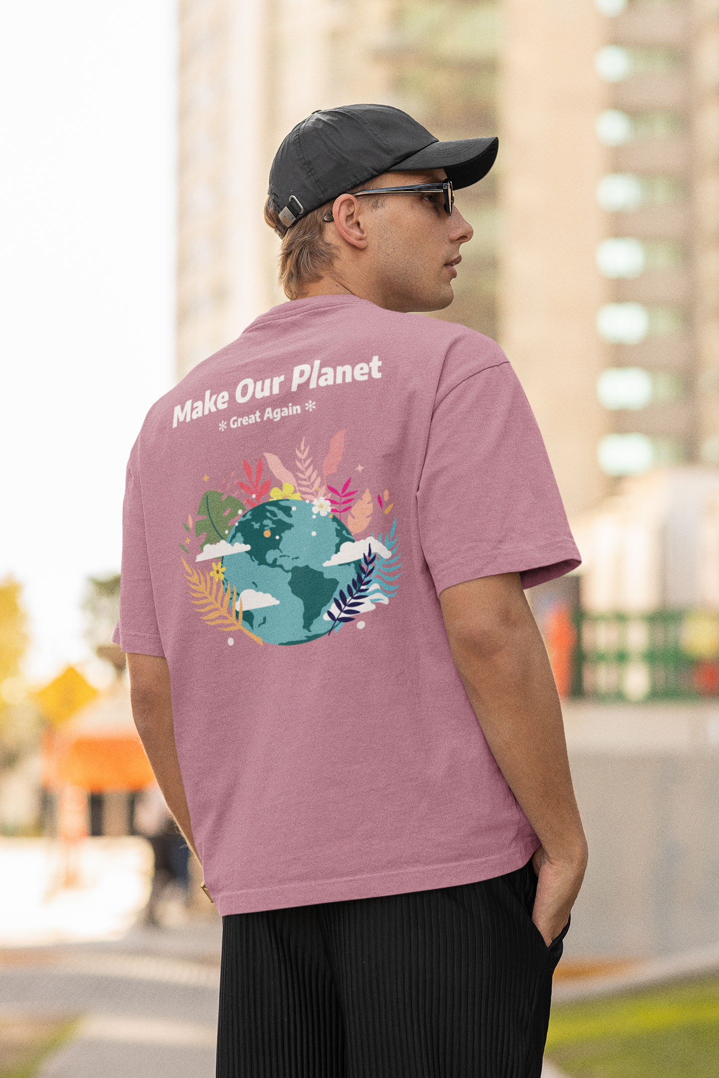 Save the Planet Dual Print Unisex Tee | EvrBay