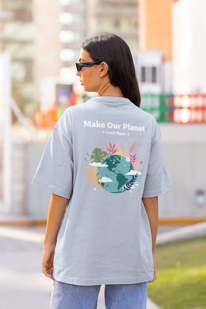 Save the Planet Dual Print Unisex Tee | EvrBay