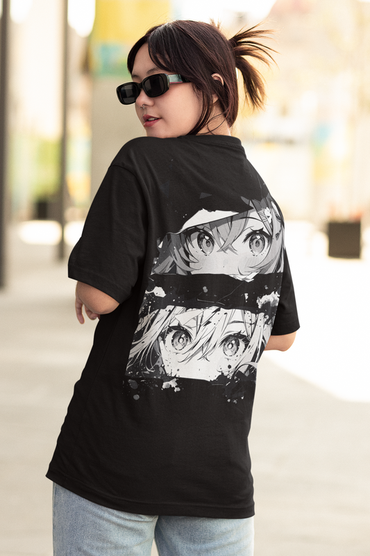 Classic Anime Female Oversized Tee | EVRBAY