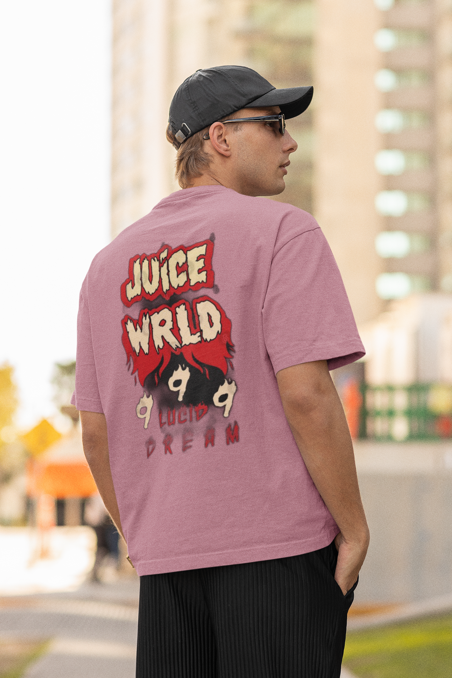 Juice WRLD 999 Tribute Classic Oversized Tee | EVRBAY