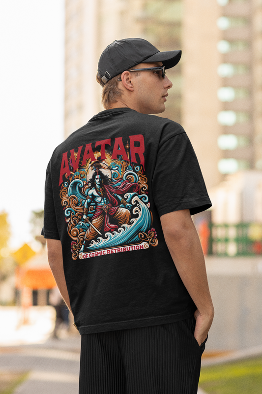 Avatar of Cosmic Retribution Oversized Tee