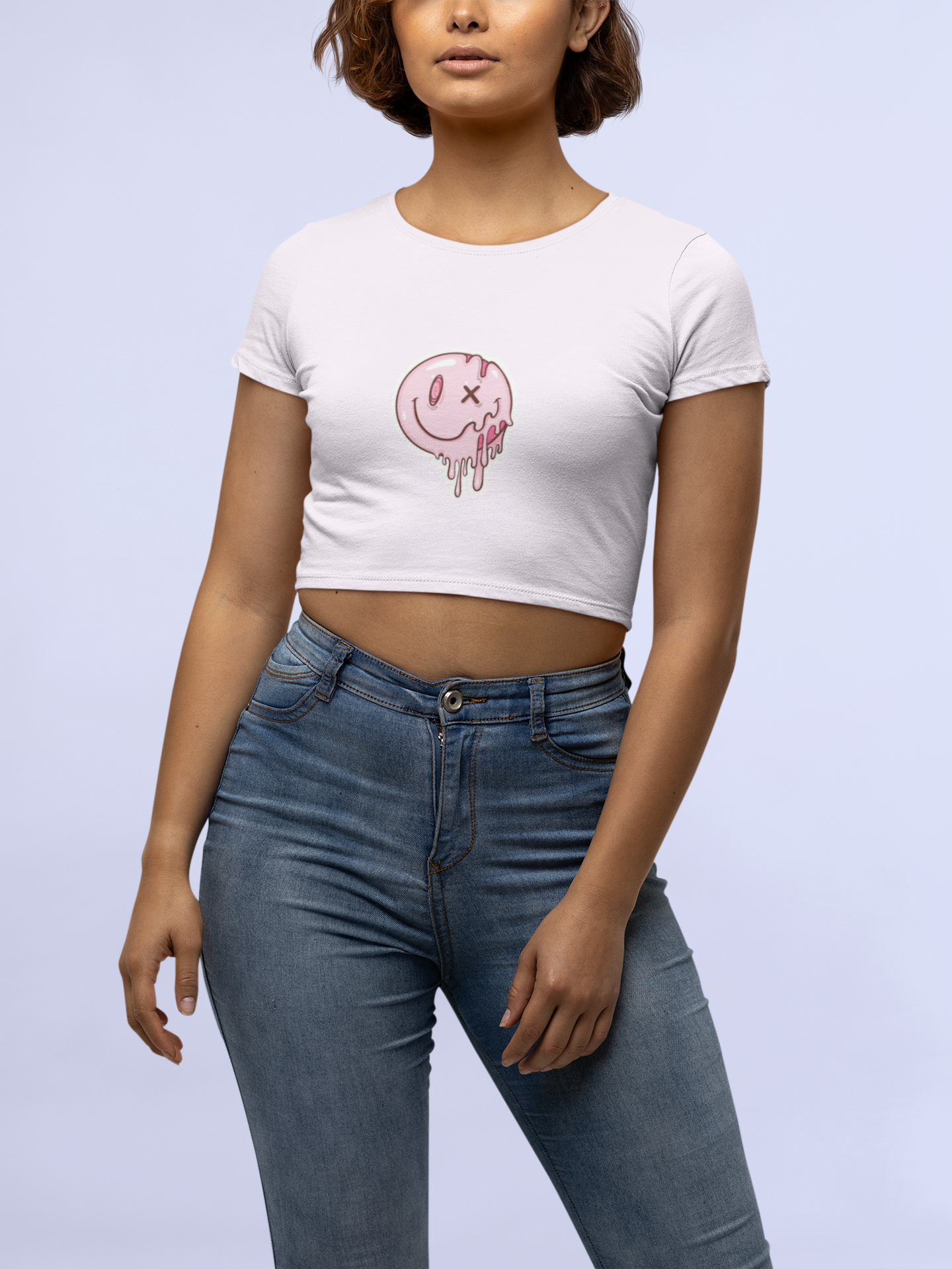 Funky Smiley Crop Top | EVRBAY