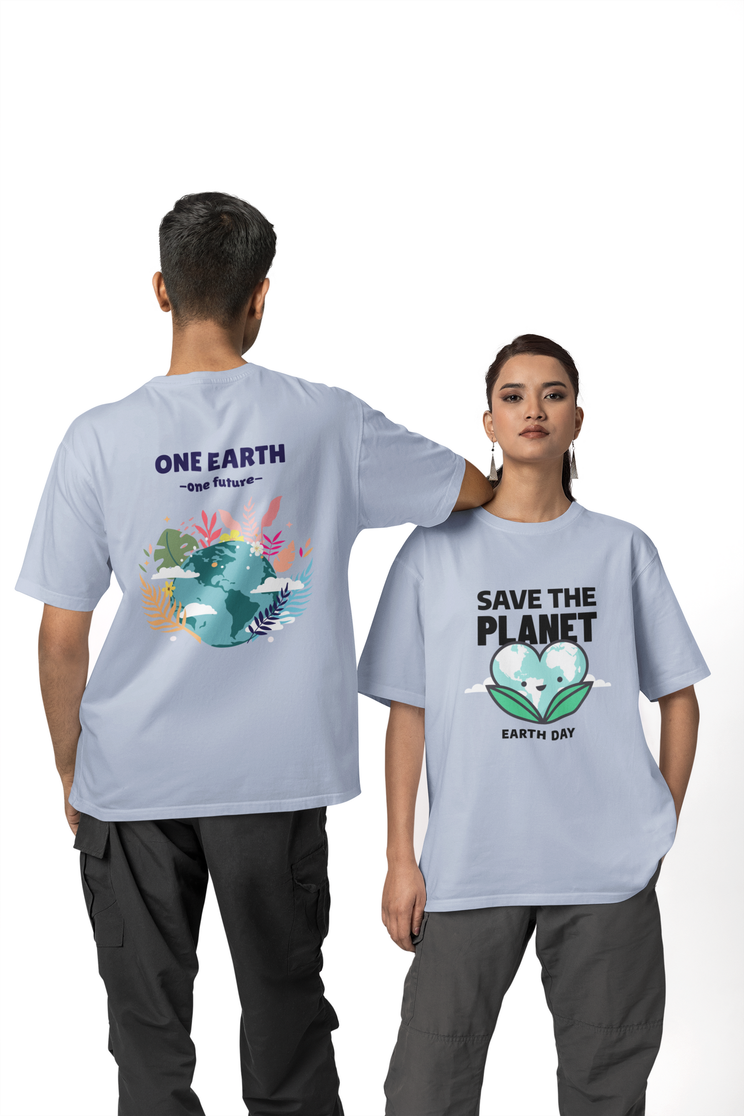 Save the Planet Dual Full Size Print Unisex Tee | EvrBay