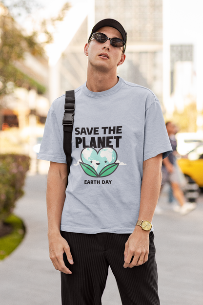 Save the Planet Dual Full Size Print Unisex Tee | EvrBay