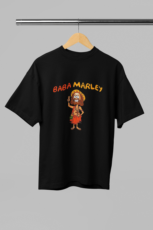Baba Marley Vibes Oversized Tee