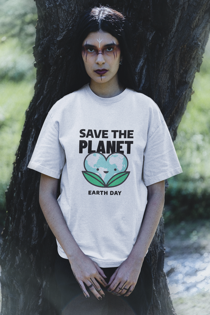 Save the Planet Dual Full Size Print Unisex Tee | EvrBay